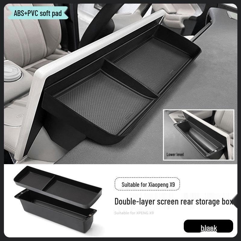 Upgraded Storage Accessories for Xiaopeng X9 24-26: Screen Panel and Console Organizer