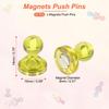 32Pcs Magnets Push Pins Strong Fridge Magnets Magnetic Whiteboard Decorative Thumbtacks for Refrigerator Locker Calendar Office