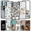 Raccoon Phone Case For Oppo A54 A53 A52 A15 A95 A16 A78 A79 A80 A98 4G Find X5 X6 Reno10 12 13 F Pro 5G Cover
