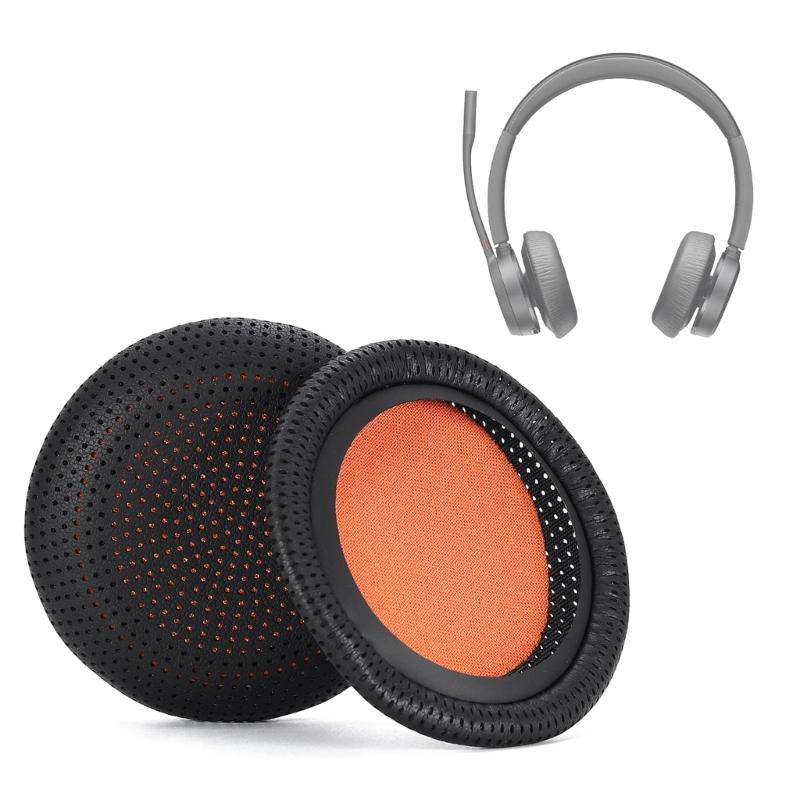 Schwamm-Ohrpolster mit Geräuschunterdrückungsdesign & Universelles weiches Proteinleder-Kopfhörerpolster für Kopfhörer 4320 4310