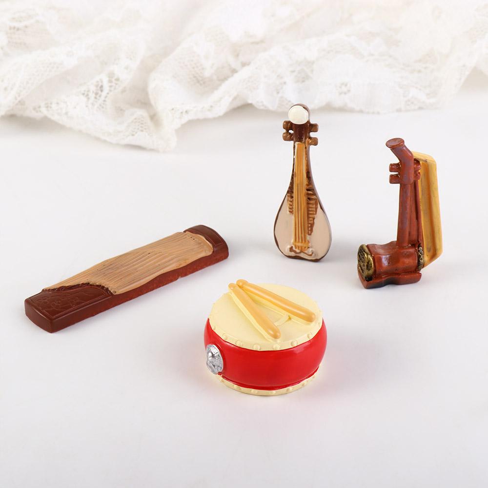 Crafts Wonderful Gift Piano Figurines Music Instrument Model Micro Miniatures Desktop Decoration