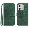 Portemonnaie-Hülle für 600 Lite 5G - Leder/PU, Dunkelgrün, Mit Lanyard
