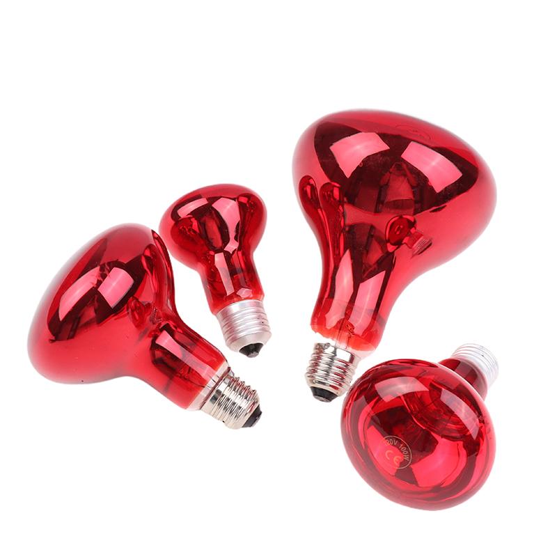 60W/100W/150W Multi Functional Near Infrared Red Heat Lamp Bulb Fit Standard E27 Socket Relieve Pain Optimal Therapy For Body