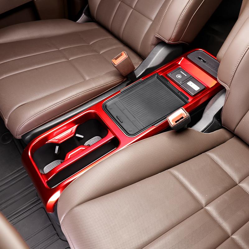 1PCS For Kia PV5 2025-2026 Left-hand Drive Car Central Control Panel Gear Lever Style Frame Protective Covers ABS Material