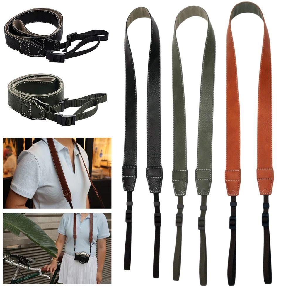 Adjustable Camera Shoulder Strap for Canon G7x Nikon Fujifilm Sony Zv-1 Comfortable Decompression
