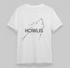 Men's Plus Size T-Shirt Mens Womens Tees Top With Minimalist Wolf Howl Graphic White 100% Cotton Top