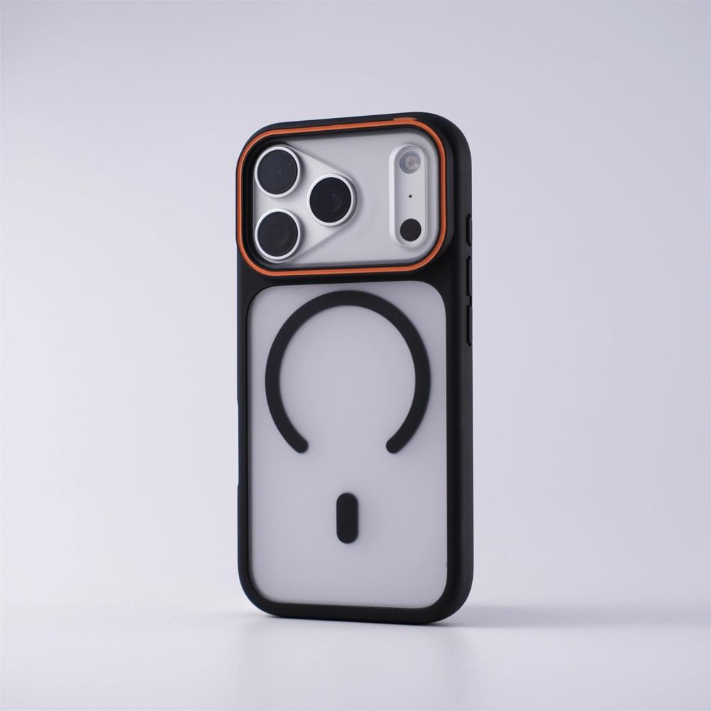 New Matte Translucent Magnetic Case for iPhone 17 Pro Max Air for Magsafe Wireless Charging Slim Matte PC Armor Shockproof Cover