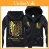 Vielseitiges Anime Attack on Titan Sweatshirt Jacke Herren Oberteil Jacke Gefertigt Für Komfort