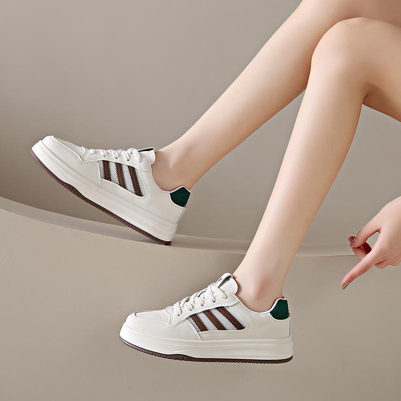 Versatile Little White Shoes Women'S Casual Street Photography Student Board Shoes Single Shoes Sports Shoes