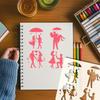 Stencils For Crafts Reusable Romantic Couple Template Reusable Stencils For Painting For Wood Furniture Scrapbook Wall Fabric