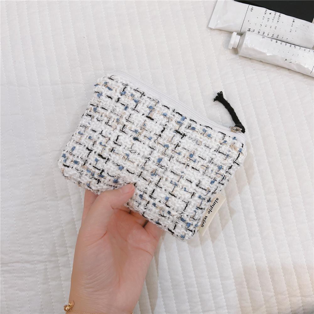 Fashion Korean Travel Coin Purse Lipstick Cosmetic Small Storage Bag Cute Women Makeup Handbags Wallet Organizer Pouch Card Bags
