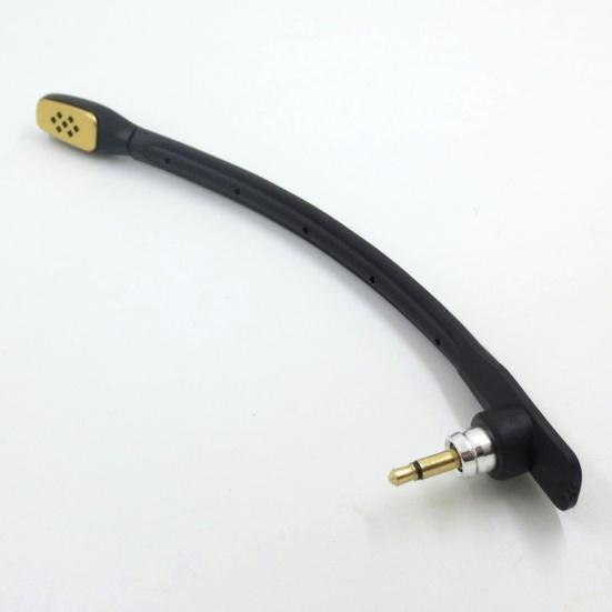 Replacement Microphone Detachable Plug and Play Bendable Noise Reduction Replacement Headphone Mic Boom for Logitech ASTRO A40