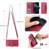 Crossbody Leather Case For Samsung Galaxy S25 Edge S24 Ultra S23 FE S22 S21 Plus A56 A36 A16 A26 A55 A35 A15 Wallet Phone Cover