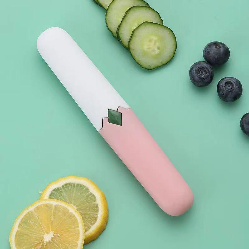 2-in-1 Portable Stainless Steel Fruit Knife and Peeler