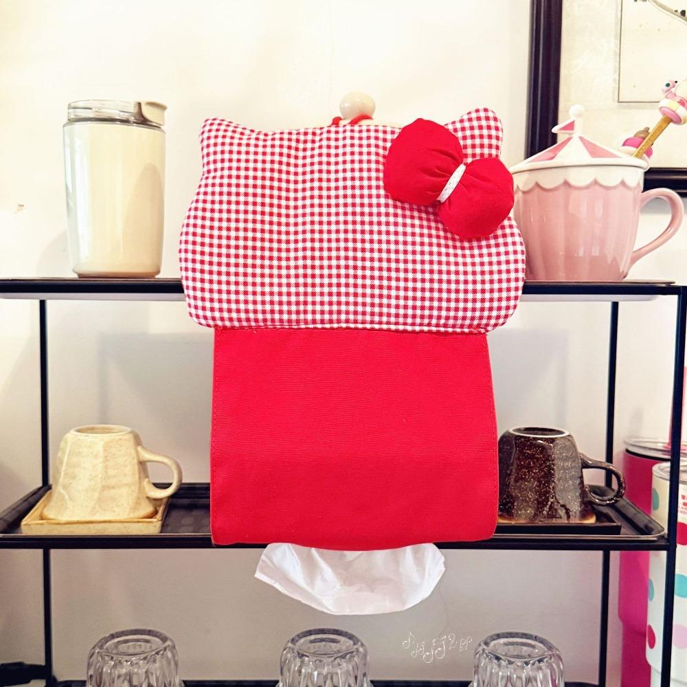 

Decorative Pull-Out Tissue Boxes Handmade Kitchen Tissue Boxes Cute Napkins Paper Boxes Kitchen красный