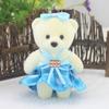 10pcs/conjunto Urso de Espuma Mini Urso Buquê de Flores Boneca de Pelúcia Boneca de Buquê de Desenho Animado Namoradas
