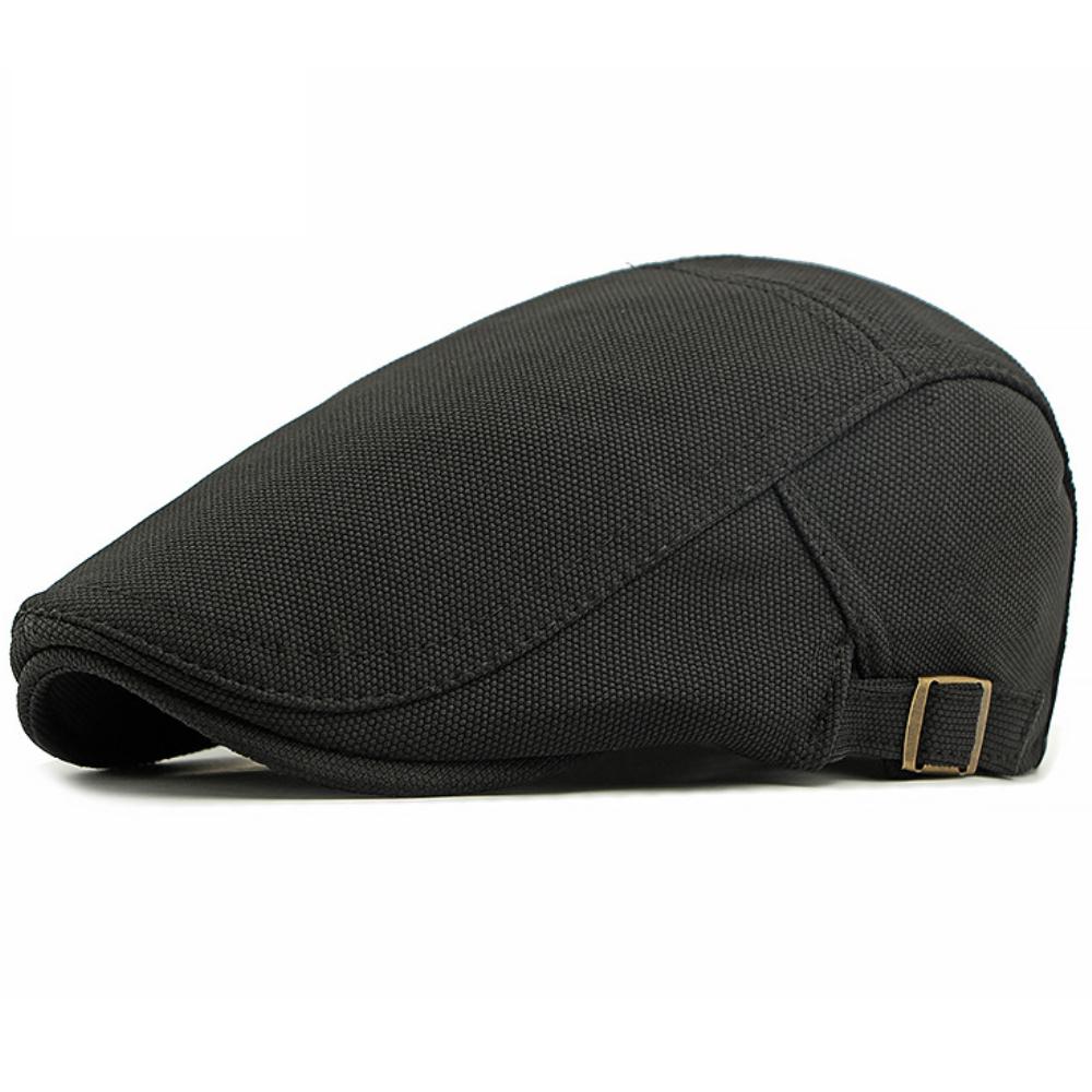 HT4774 Mens Berets Women Spring Summer Hat Sun Cap Solid Artist Painter Beret Hat Male Female Ivy Flat Cap Adjustable Beret Cap
