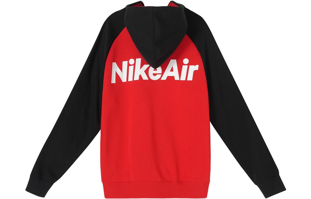 Nike Sweatshirts Men's Red Hooded Moderate Cardigan CJ4820-010
