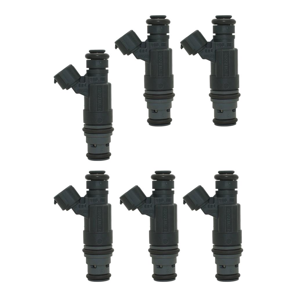 6 Stück Kraftstoffeinspritzdüsen für Volkswagen Jetta 02-04 EuroVan 01-03 0280155985