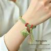 Iridescent Tassel Dragon Boat Festival Bracelet – Handmade Five-Color Ethnic Style Jewelry Gift