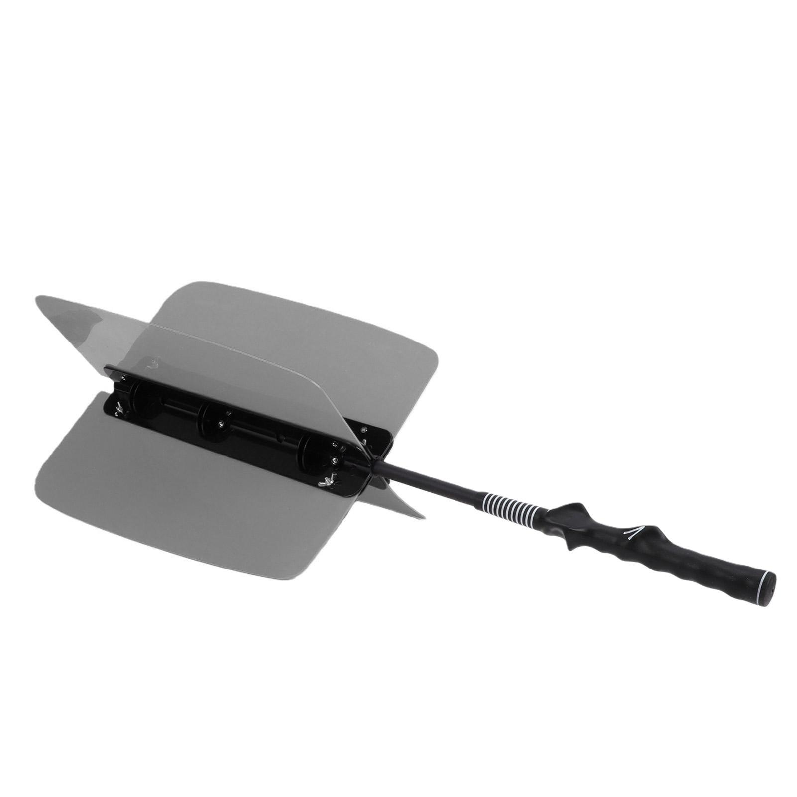 

Club Swing Trainer Warm Up Training Aid Fan for Power Swing Sports Practice Easy To Install Grey білий