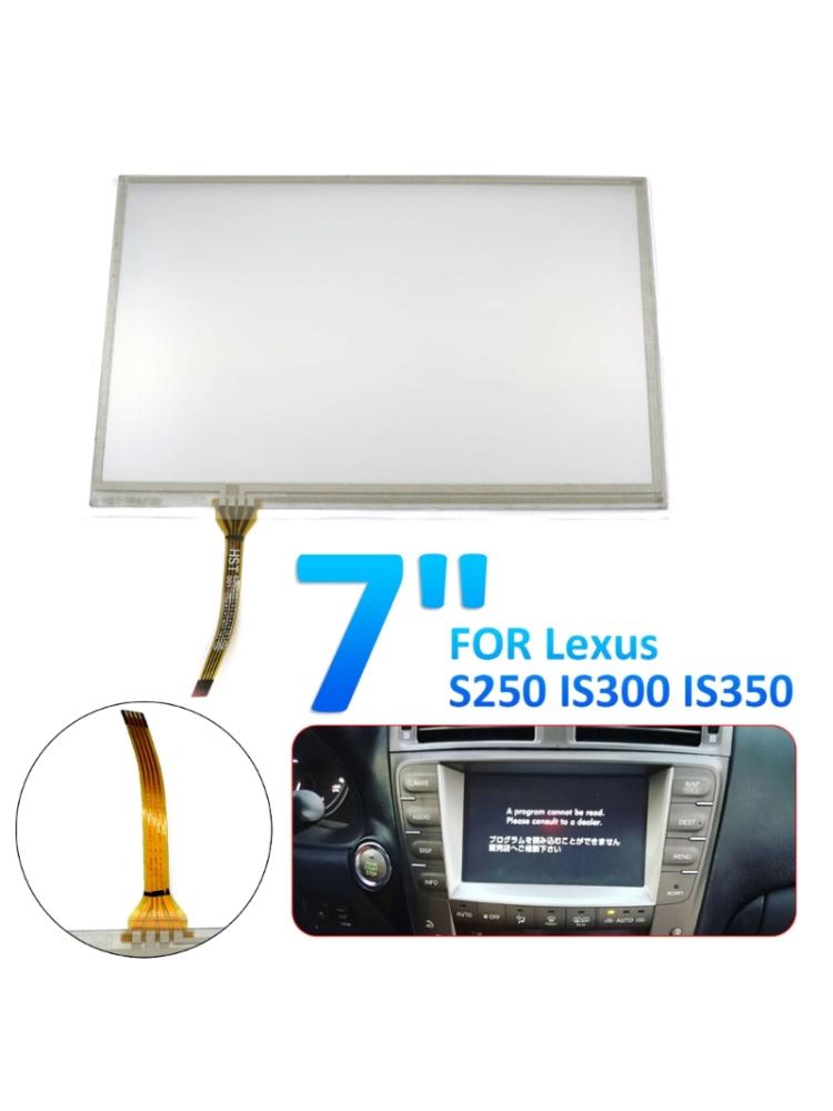 Touch Screen Panel Glass Navigation Digitizer LCD Monitor for E53X5 00-06 / E39 96-03 /E38 95-01 Replace LTA070B510