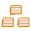 3PCS Sweeping Robot Accessories High Efficiency Particulate Air Filter Element for Shark AV2501AE