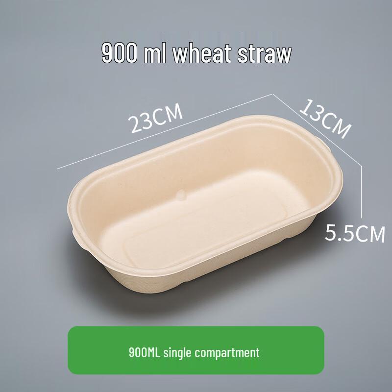 Disposable Pulp Meal/Salad Boxes 900ml