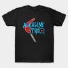 Asiatische Größe Baumwolle Unisex T-Shirt Druck T-Shirt Alkaline Trio T-Shirt No-Cut Druck Reguläre Passform