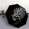 1pc OVERLORD Automatic Open Close Umbrella Windproof Canopy, Automatic Open Close Button10206