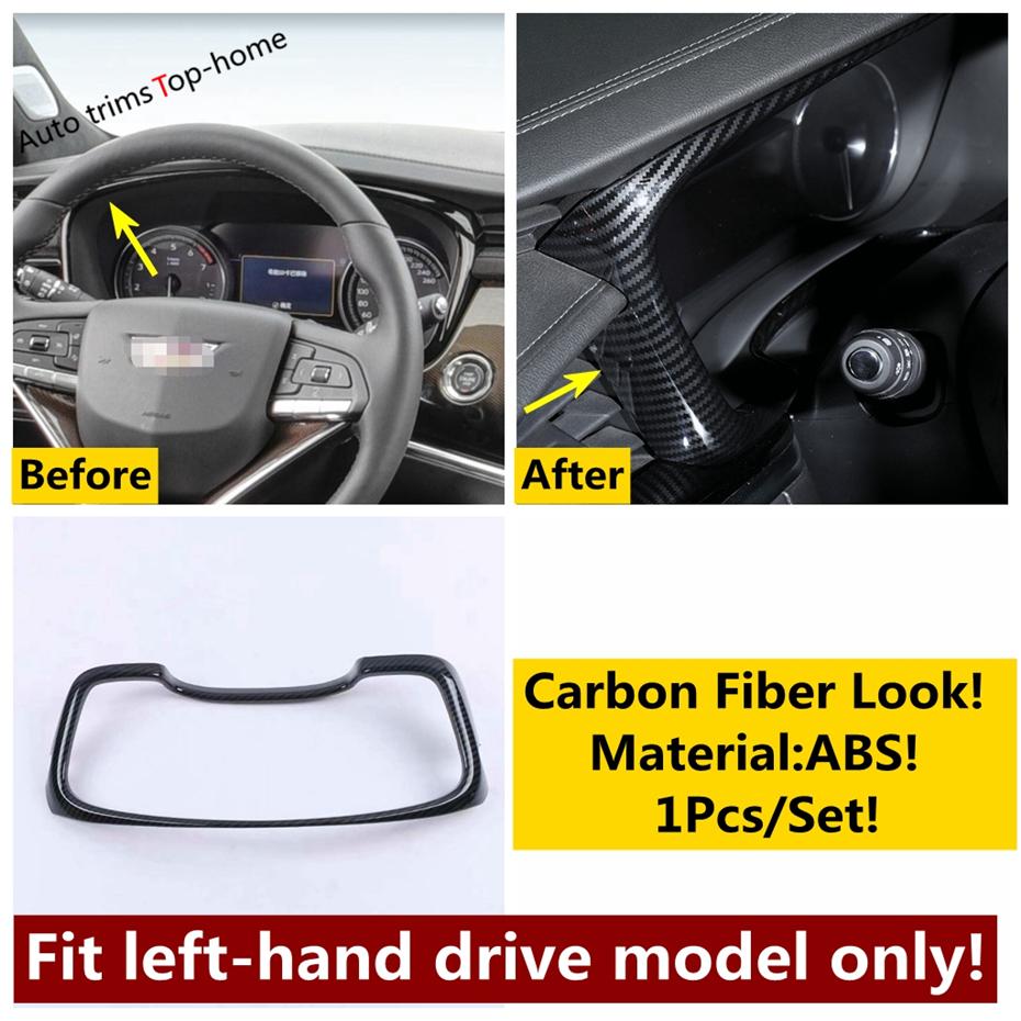 For Cadillac XT6 Window Lift Button / Air Conditioning Outlet AC Vent / Shift Gear Panel / Head Lights Cover Trim