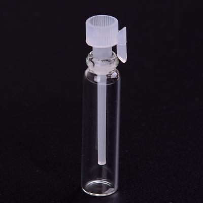10/50Pcs Portable Empty Laboratory Bottle Perfume Liquid Oil Universal Mini 1Ml Glass Vial