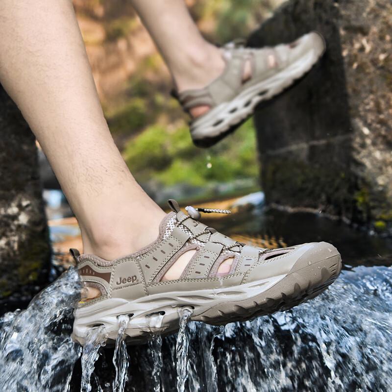 Jeep Men s Closed-toe Outdoor Beach Hiking Shoes 43