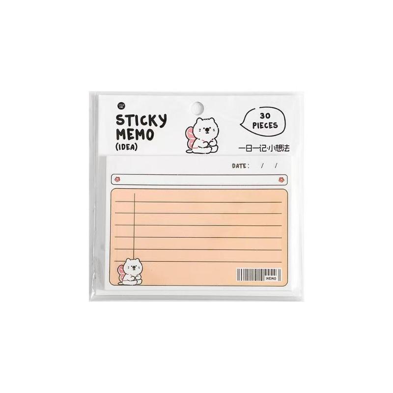 Office School Supplies A Note A Day Ins Korean Style Cute Check in Plan Note Study List N Times Sticky Kawai Stationery Gift