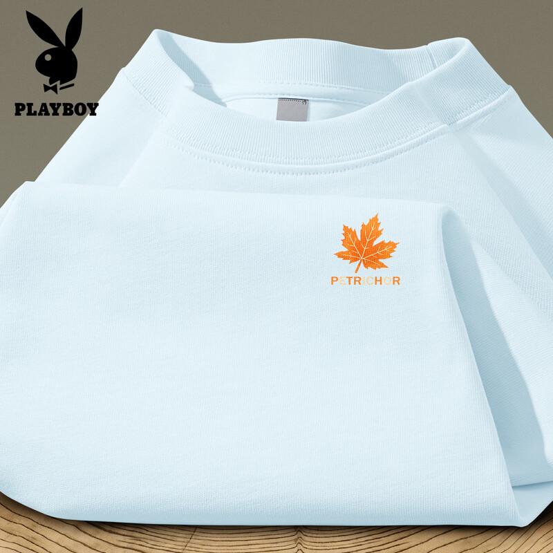 

PLAYBOY Men s 2026 New Style Pure Cotton Casual T-Shirt 3XL