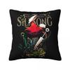 Hollow Knight Silksong Pillowcase Printed Polyester Cushion Cover Decorative Pillow Case Cover Living Room Square 40*40cm