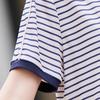 Women's Striped Polo Two-Piece Sport Set