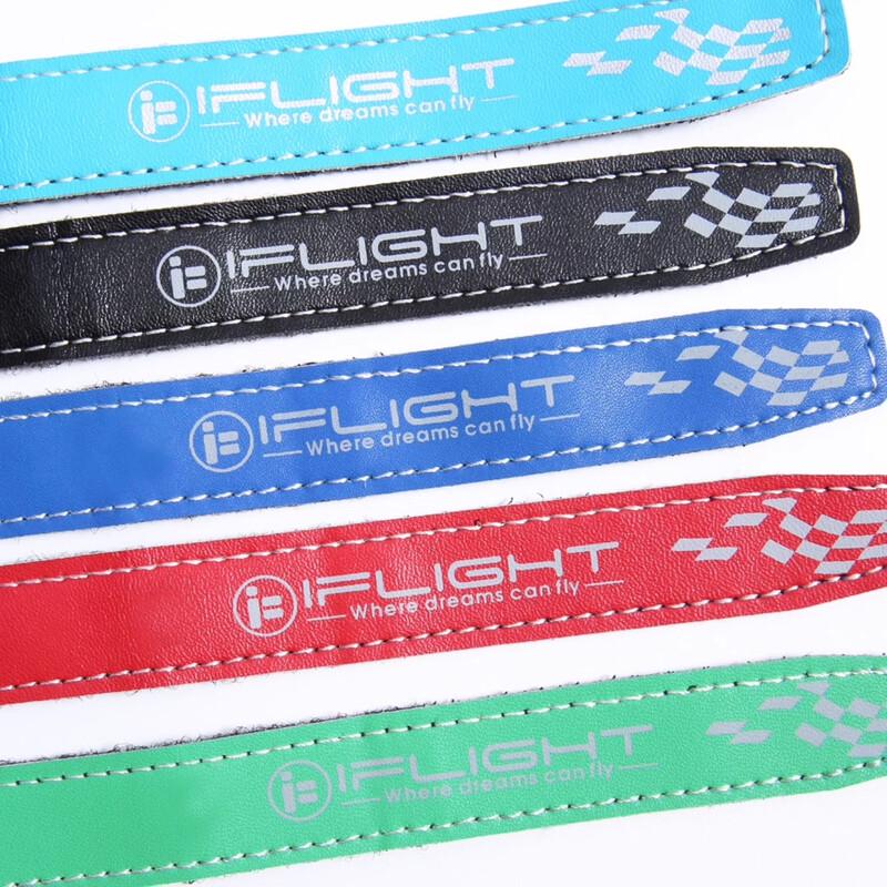 Cinghie per Batteria in Pelle Ultra-Fibra iFlight per Droni FPV (5-Pack)
