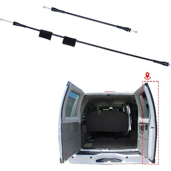 Rear Door Latch Cable Compatible For 1992-2014 F-Ord E150 E250 E350 E450 E550 Van Rear Right Passenger Side Cargo Door Latch Cable Replace