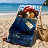 Paddington Adventures Beach Towel, Super Soft Microfiber, Perfect Gift for Her/Him, Birthday, for Pool, Beach, Travel, Decor Beach Party