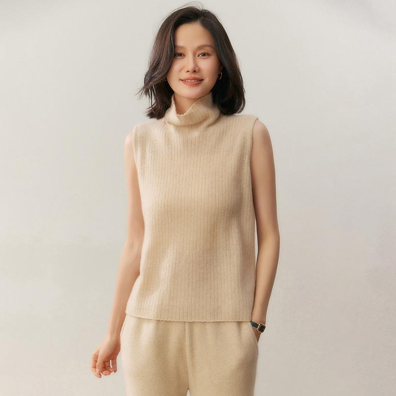 Qinghe 100% Pure Cashmere Women's Sweater - Ultra Soft Luxury Winter Pullover