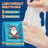 Christmas Mask 25g Packaged Hyaluronic Acid Moisturizing Hydration Facial Mask Patch