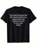 Funny Sarcastic Quote T-Shirt - "The Funniest Part of This Shirt Is..." Bol
