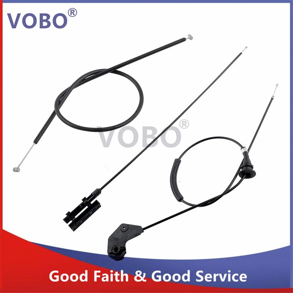 1/3PCS 51238208442 51238208630 51238218859 Engine Hood Release Bowden Cable for BMW E46 320I 323I 98-05
