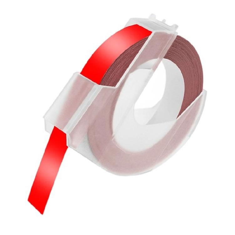 Embossing Label Tape Waterproof Embossing Tape Embossing Labels Easy to Use for Labeling Machine