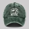 Popular washed old baseball cap World War II Spitfire fighter print sunshade cap sun cap