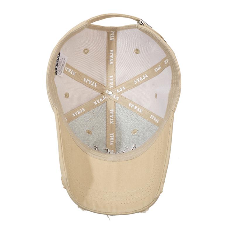Spring Autumn Baseball Cap Men Women Embroidered Letter Sun Hat Outdoor Cap