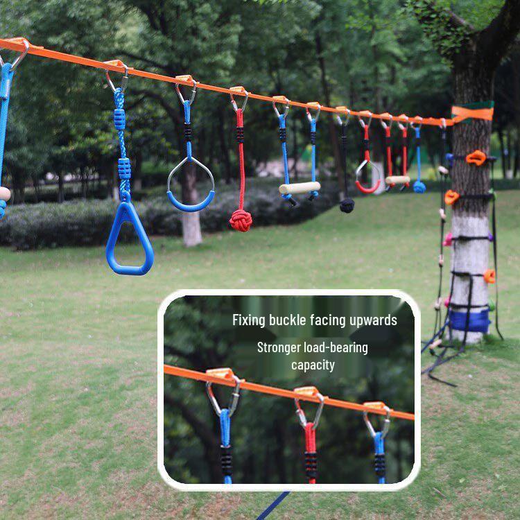 Outdoor Climbing Toys & Swings for Sensory Training and Balance