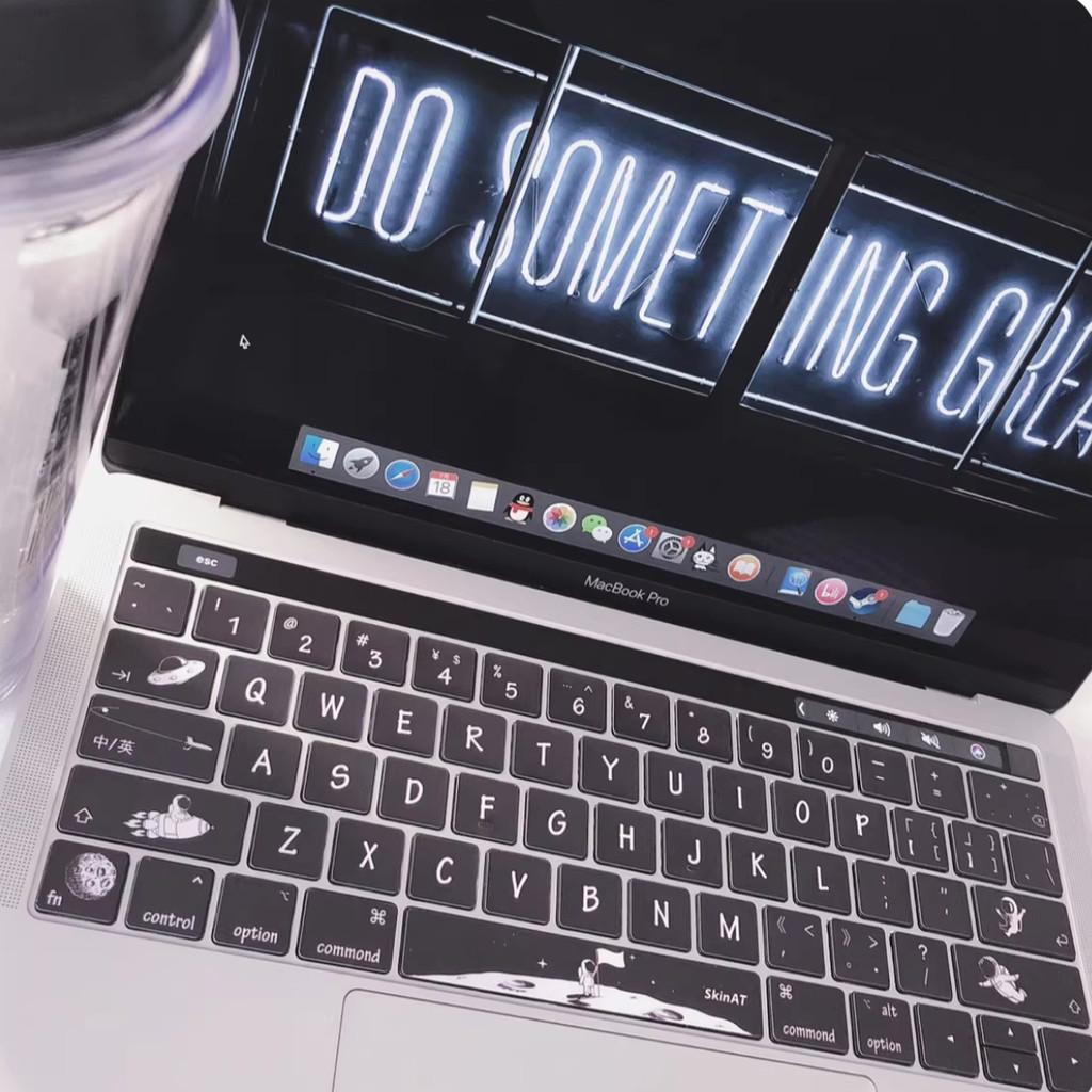 For Macbook Air / Macbook Pro M1 M2 M3 M4 M5 Keyboard Protector Film / Colorful Printing Micro Matte Soft Paper Keyboard Stickers Keyboard Protetcor