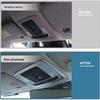 Silver ABS Front Reading Light Cover for Honda – 1 Piece Car Interior Accessory